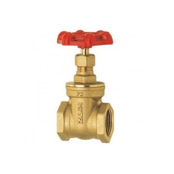 KITZ Gate Valve Class 125 WOG 1 1/2 Inch Bronze